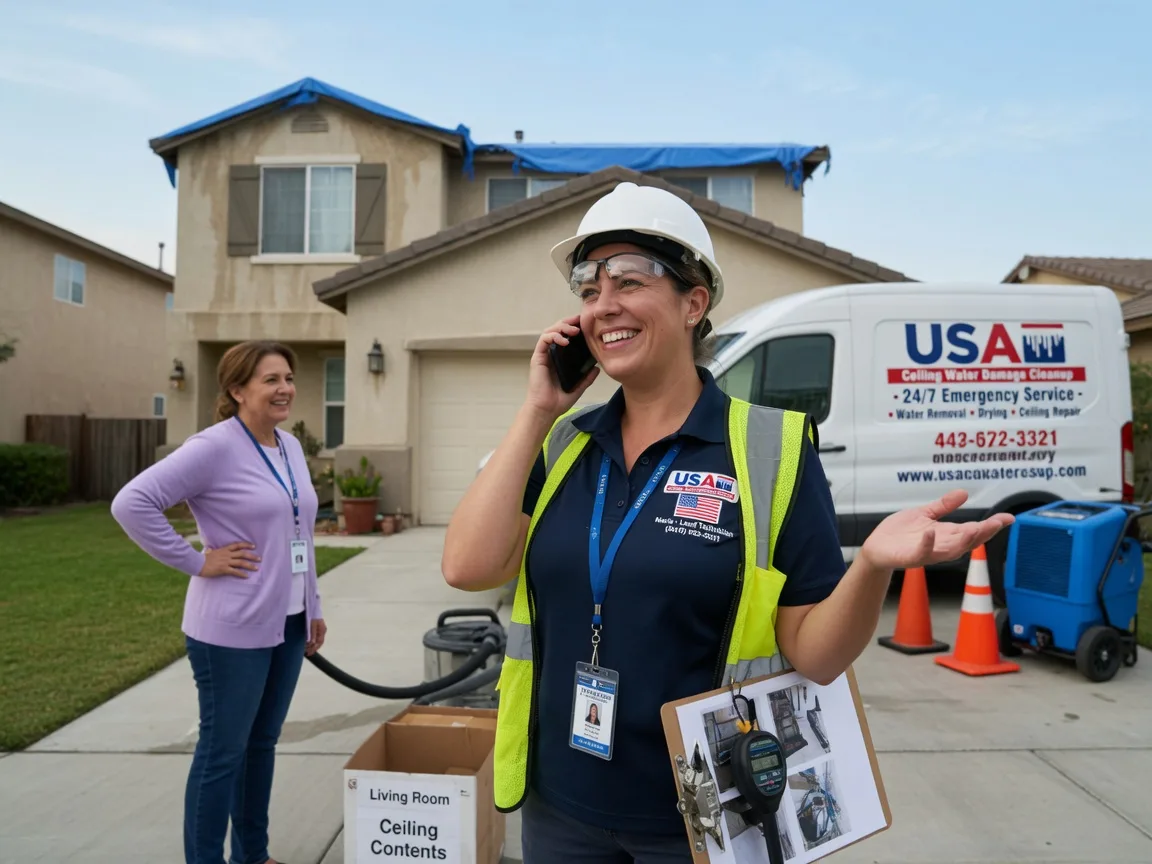 Ceiling Water Damage Restoration Corunna, IN FAQs